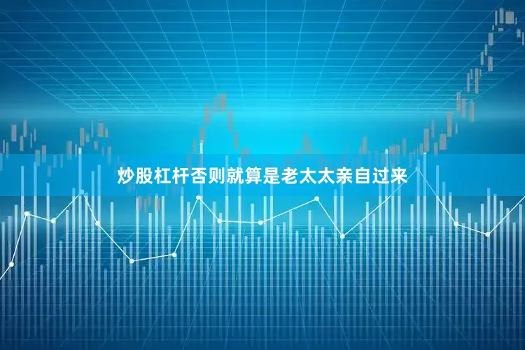 炒股杠杆否则就算是老太太亲自过来