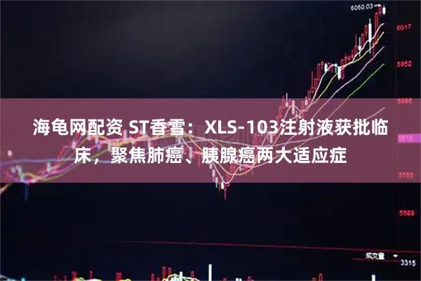 海龟网配资 ST香雪：XLS-103注射液获批临床，聚焦肺癌、胰腺癌两大适应症
